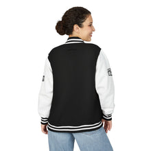 Load image into Gallery viewer, Cool to Be SMart Unisex Heavyweight Letterman Jacket