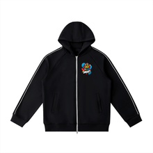 Load image into Gallery viewer, Cool to be SMART Heavyweight Raglan Sleeve Zip Hoodie