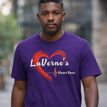 Load image into Gallery viewer, LaVerne Heart Beats Unisex Jersey Short Sleeve Tee