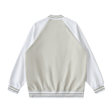 Load image into Gallery viewer, Cool to be SMART Two Tone Raglan Sleeve Varsity Jacket