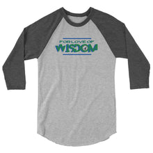 Load image into Gallery viewer, Sporty F.L.O.W. green 3/4 sleeve raglan shirt