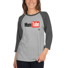Load image into Gallery viewer, MomTube 3/4 sleeve raglan shirt