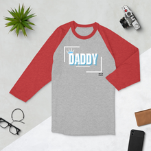 Load image into Gallery viewer, King. Daddy 3/4 sleeve raglan shirt