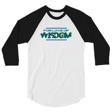 Load image into Gallery viewer, Sporty F.L.O.W. green 3/4 sleeve raglan shirt