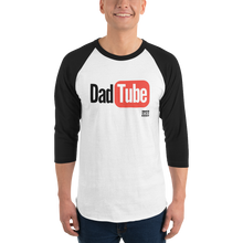 Load image into Gallery viewer, DadTube 3/4 sleeve raglan shirt