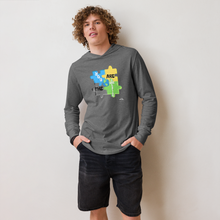 Load image into Gallery viewer, You Are the Solution Hooded long-sleeve tee