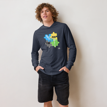 Load image into Gallery viewer, You Are the Solution Hooded long-sleeve tee