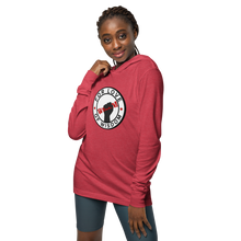 Load image into Gallery viewer, FLOW SWAG (red) Hooded long-sleeve tee