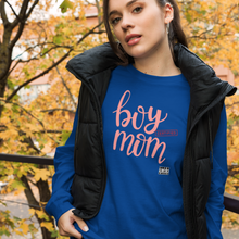 Load image into Gallery viewer, Boy Mom Unisex Long Sleeve Tee
