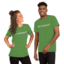 Load image into Gallery viewer, got wisdom? Unisex t-shirt