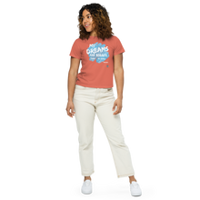 Load image into Gallery viewer, Dreams Over Fears Women’s high-waisted t-shirt