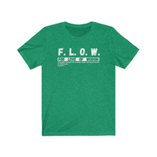 Load image into Gallery viewer, F.L.O.W. Marked Unisex Jersey Short Sleeve Tee