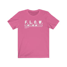 Load image into Gallery viewer, F.L.O.W. Marked Unisex Jersey Short Sleeve Tee
