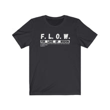 Load image into Gallery viewer, F.L.O.W. Marked Unisex Jersey Short Sleeve Tee