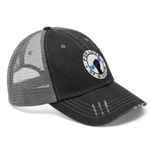 Load image into Gallery viewer, F.L.O.W. Blue Logo Unisex Trucker Hat blue