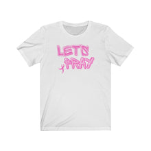 Load image into Gallery viewer, Let's Pray Unisex Jersey Short Sleeve Tee