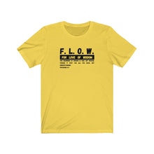 Load image into Gallery viewer, F.L.O.W. Faded Logo Unisex Jersey Short Sleeve Tee