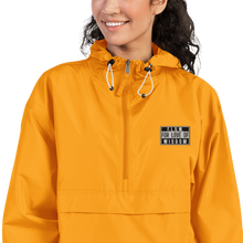 Load image into Gallery viewer, F.L.OW. Embroidered Champion Packable Jacket