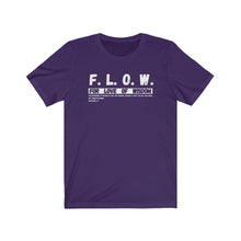 Load image into Gallery viewer, F.L.O.W. Marked Unisex Jersey Short Sleeve Tee