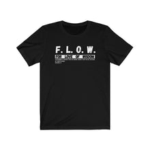 Load image into Gallery viewer, F.L.O.W. Marked Unisex Jersey Short Sleeve Tee