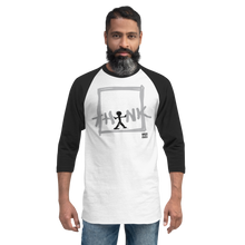 Load image into Gallery viewer, Think Outside the Box 3/4 sleeve raglan shirt