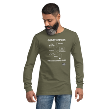 Load image into Gallery viewer, SUCCESS LEAVES CLUES Unisex Long Sleeve Tee