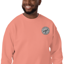 Load image into Gallery viewer, F.L.O.W. Badge Unisex Premium Sweatshirt