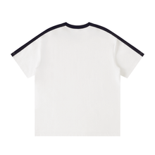 Load image into Gallery viewer, Splash F.L.O.W. Unisex Colorblock Striped T-Shirt
