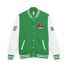 Load image into Gallery viewer, Cool and SMart Unisex Heavyweight Letterman Jacket
