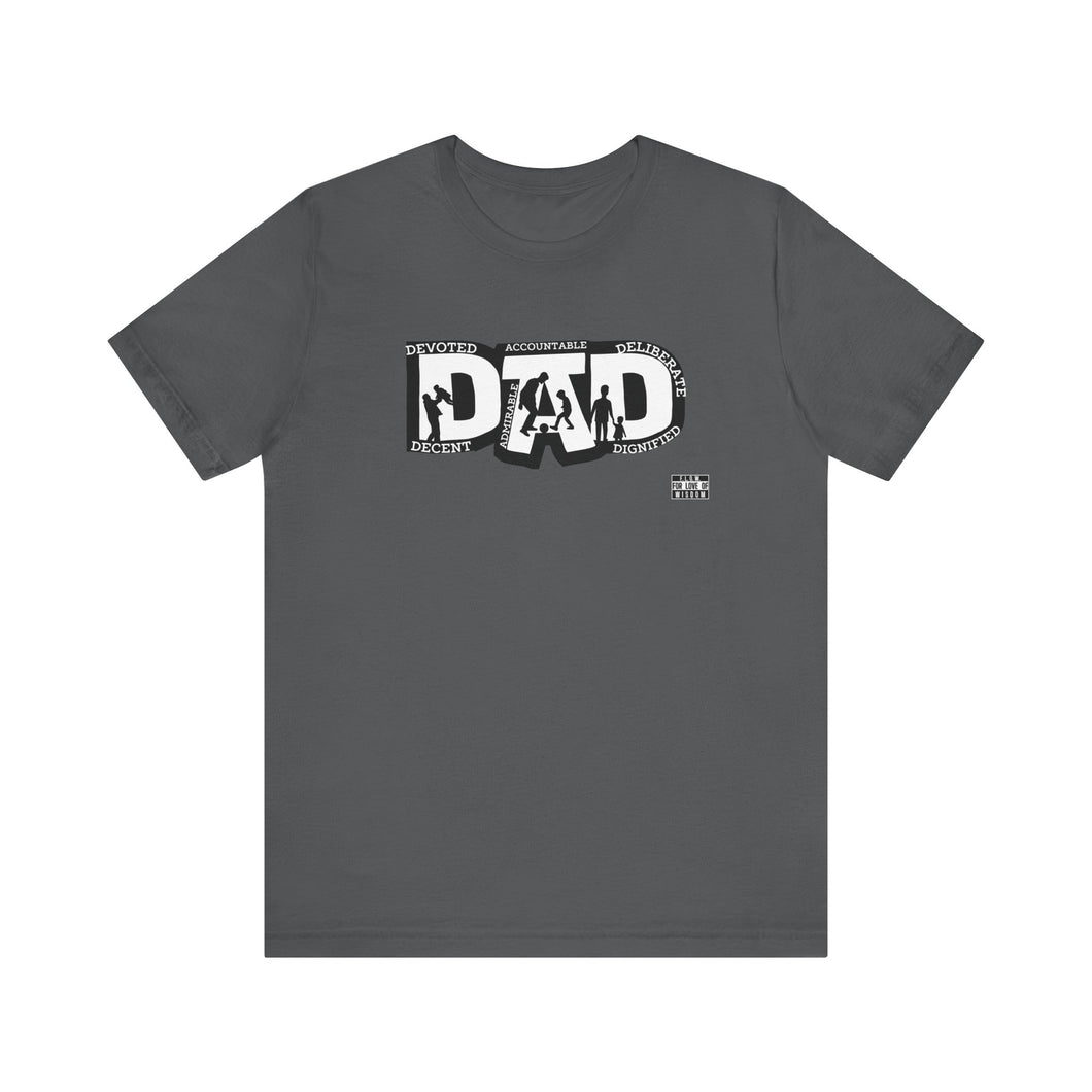 Dad is... Unisex Jersey Short Sleeve Tee