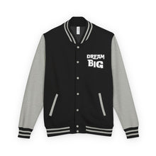 Load image into Gallery viewer, Dream Big Unisex Heavyweight Letterman Jacket
