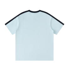 Load image into Gallery viewer, Splash F.L.O.W. Unisex Colorblock Striped T-Shirt
