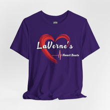 Load image into Gallery viewer, LaVerne Heart Beats Unisex Jersey Short Sleeve Tee
