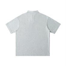 Load image into Gallery viewer, Loose Cotton Short-Sleeve Polo Shirt
