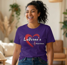 Load image into Gallery viewer, LaVerne Heart Beats Unisex Jersey Short Sleeve Tee
