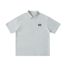 Load image into Gallery viewer, Loose Cotton Short-Sleeve Polo Shirt
