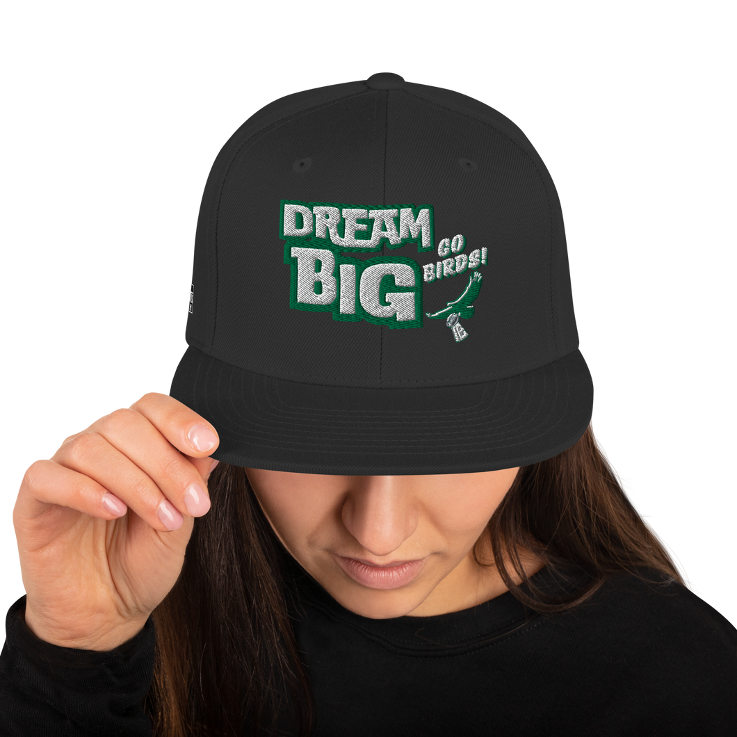 Go BIRDS Dream Big Snapback Hat