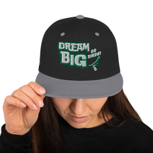 Load image into Gallery viewer, Go BIRDS Dream Big Snapback Hat
