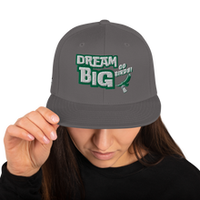 Load image into Gallery viewer, Go BIRDS Dream Big Snapback Hat
