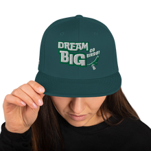 Load image into Gallery viewer, Go BIRDS Dream Big Snapback Hat
