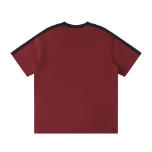 Load image into Gallery viewer, Splash F.L.O.W. Unisex Colorblock Striped T-Shirt
