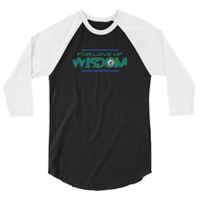 Load image into Gallery viewer, Sporty F.L.O.W. green 3/4 sleeve raglan shirt
