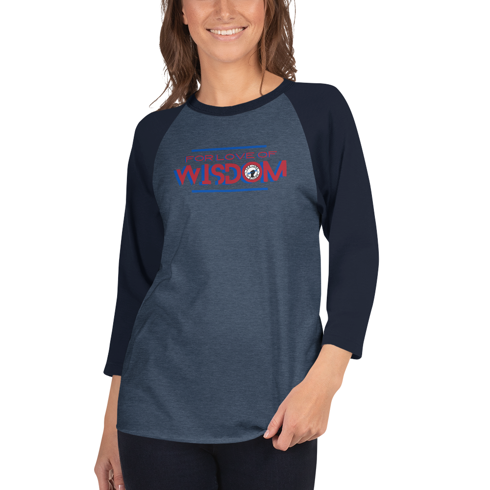 Sporty F.L.O.W. 3/4 sleeve raglan shirt