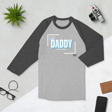 Load image into Gallery viewer, King. Daddy 3/4 sleeve raglan shirt
