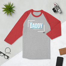 Load image into Gallery viewer, King. Daddy 3/4 sleeve raglan shirt
