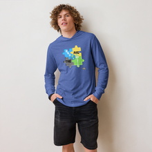 Load image into Gallery viewer, Hooded long-sleeve tee
