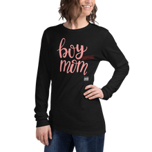 Load image into Gallery viewer, Boy Mom Unisex Long Sleeve Tee
