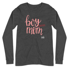 Load image into Gallery viewer, Boy Mom Unisex Long Sleeve Tee
