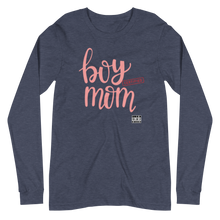 Load image into Gallery viewer, Boy Mom Unisex Long Sleeve Tee
