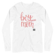 Load image into Gallery viewer, Boy Mom Unisex Long Sleeve Tee
